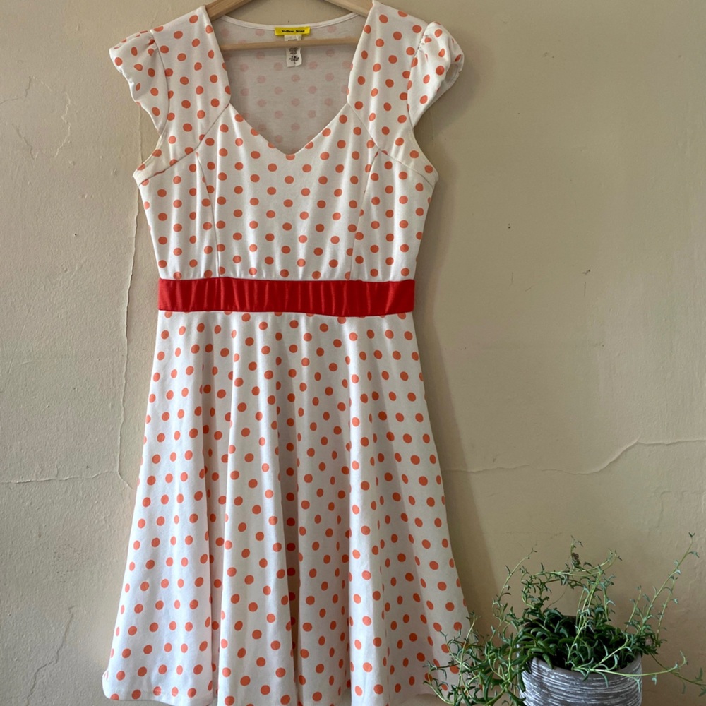 ModCloth polka dot dress